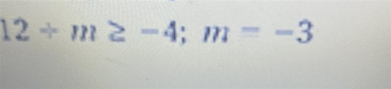 Tell whether the given value is a solution of the inequality-example-1