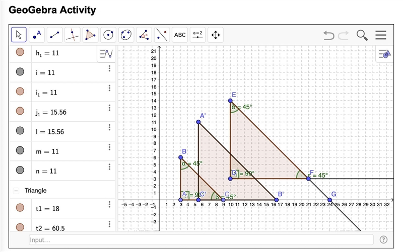 Part IExplain why there must be a sequence of rigid transformations that will map-example-1