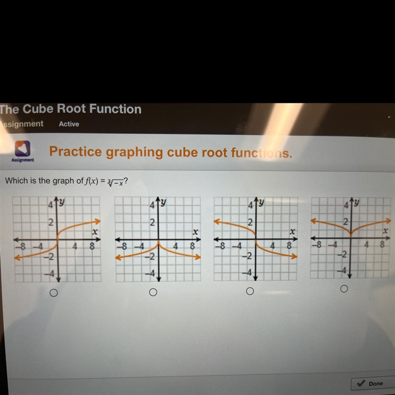 Which is the graph of f(x) = 3^—x-example-1