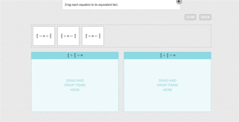 Drag each equation to its equivalent fact. DUE TODAY-example-1