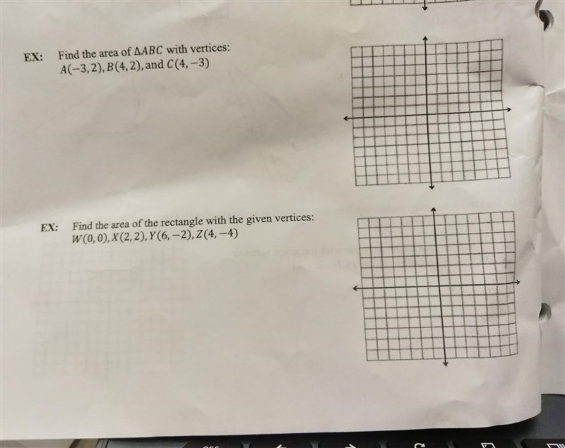 NO LINKS!! Please help me with these graphs. Part 4​-example-1