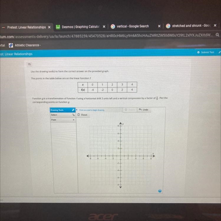 Where do I plot the corresponding points on function g?-example-1