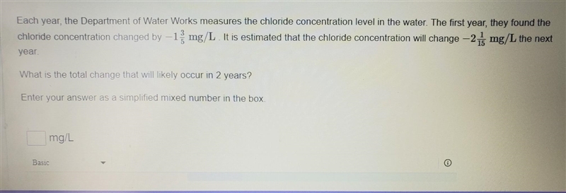 What is the total change that will likely occur in 2 years?​-example-1