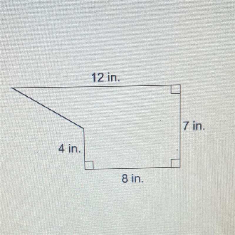 This figure represents the base of an aquarium that is 9 inches high What is the volume-example-1