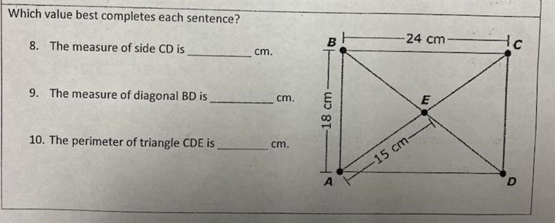 Please help me with this question.Thank you Which value best completes each sentence-example-1