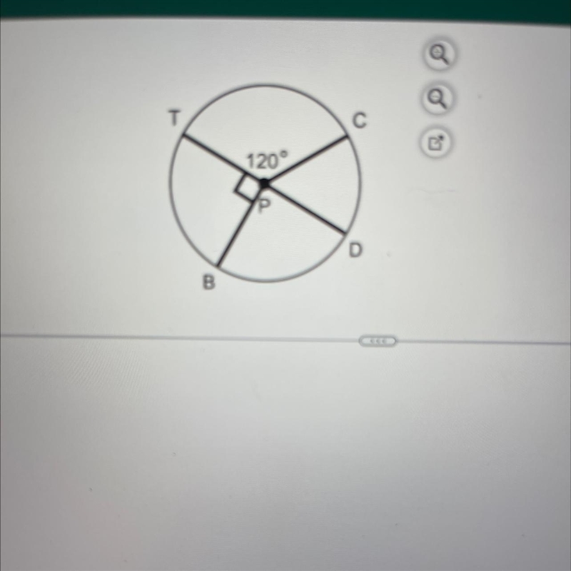 Find the measure of arc DB mDB = __ degrees simply-example-1