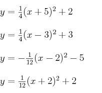 If a parabola's focus is at (−2, 5) and the directrix is at y = −1, what is the vertex-example-1