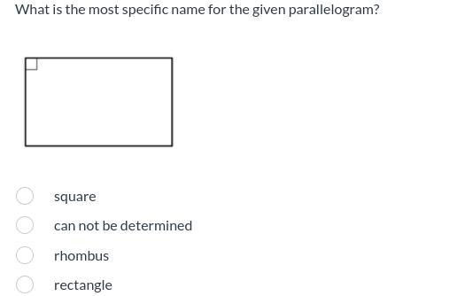 What is the most specific name for the given parallelogram?-example-1