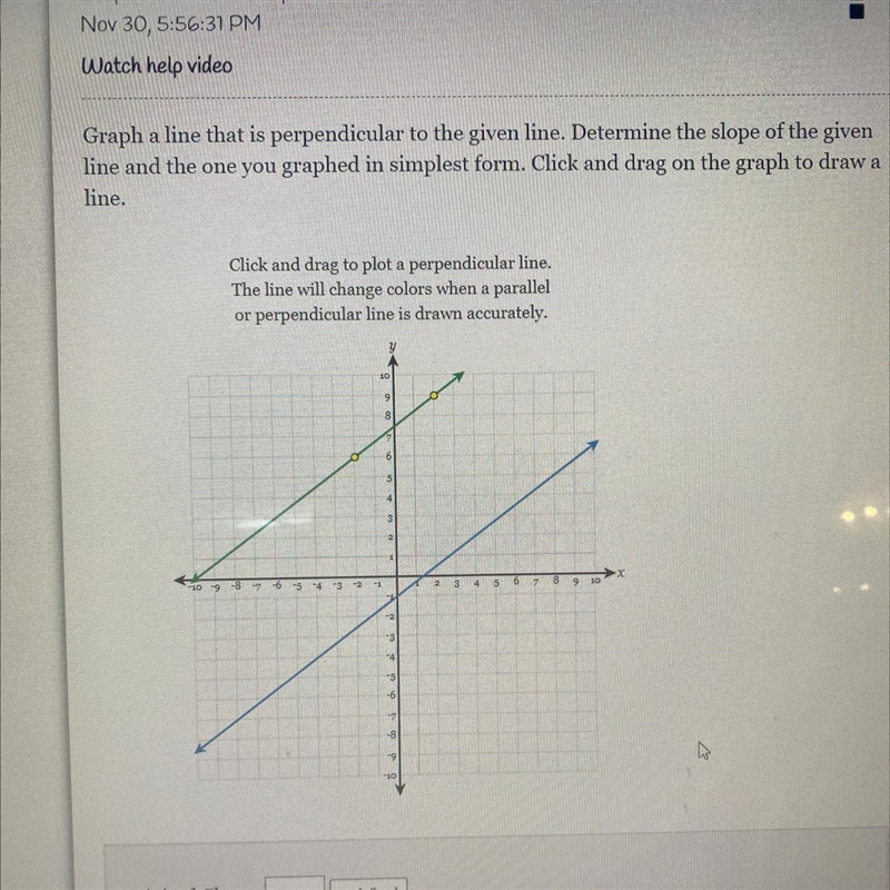 How to find the slope I know they are the same but that’s it.-example-1