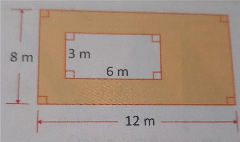 Encuentra el área de la región coloreada. ​-example-1