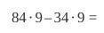 Solve: 84 . 9 - 34 . 9-example-1