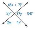 Find the values of x and y-example-1