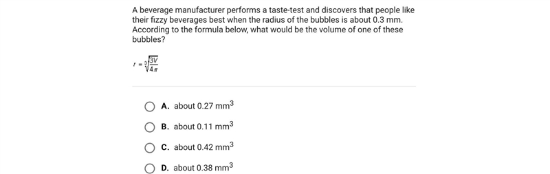 A beverage manufacturer performs a taste-test and discovers that people like their-example-1