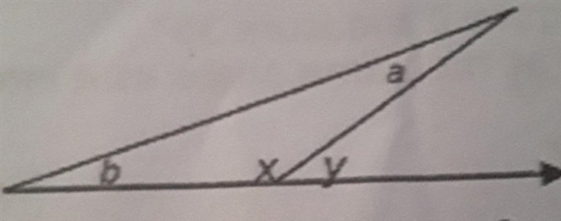 Look at the triangle below. Which of the following statements is not true? 8. دن ہے a-example-1