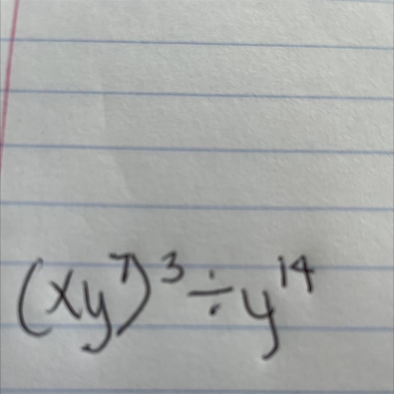 Simply the expression below. Explain which rules of exponents you used to simplify-example-1