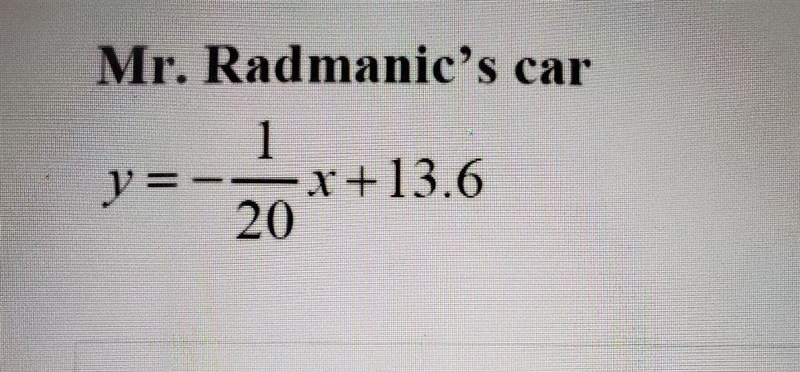 Mr. Radmanic and Mrs. Chin both fill up their cars with gasoline at the beginning-example-1