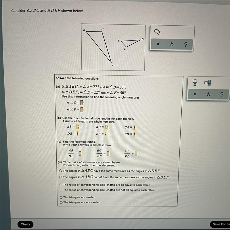 May I please get help with a? I have tried multiple times to find the right answers-example-1