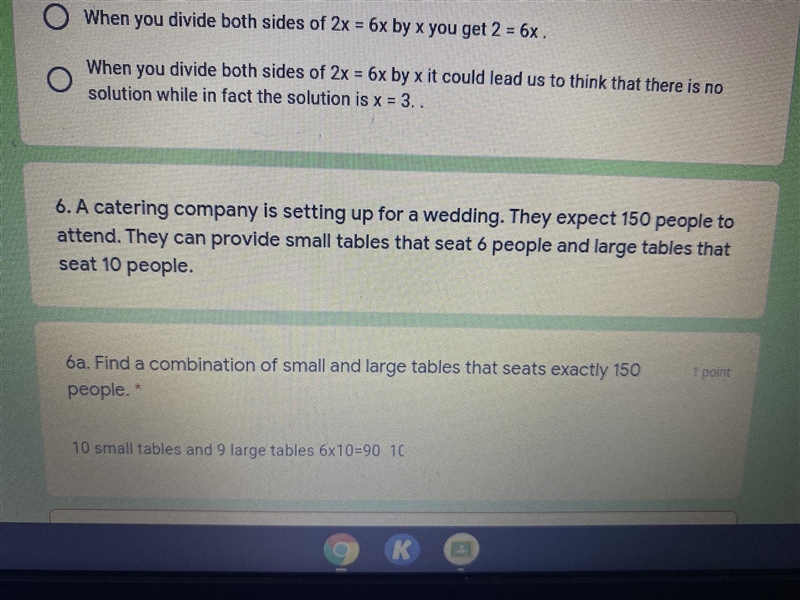 A catering company is setting up for a wedding. They expect 150 people to attend. They-example-1