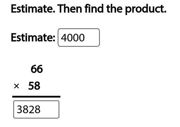 Please help tell me what i put on estimate and product-example-1