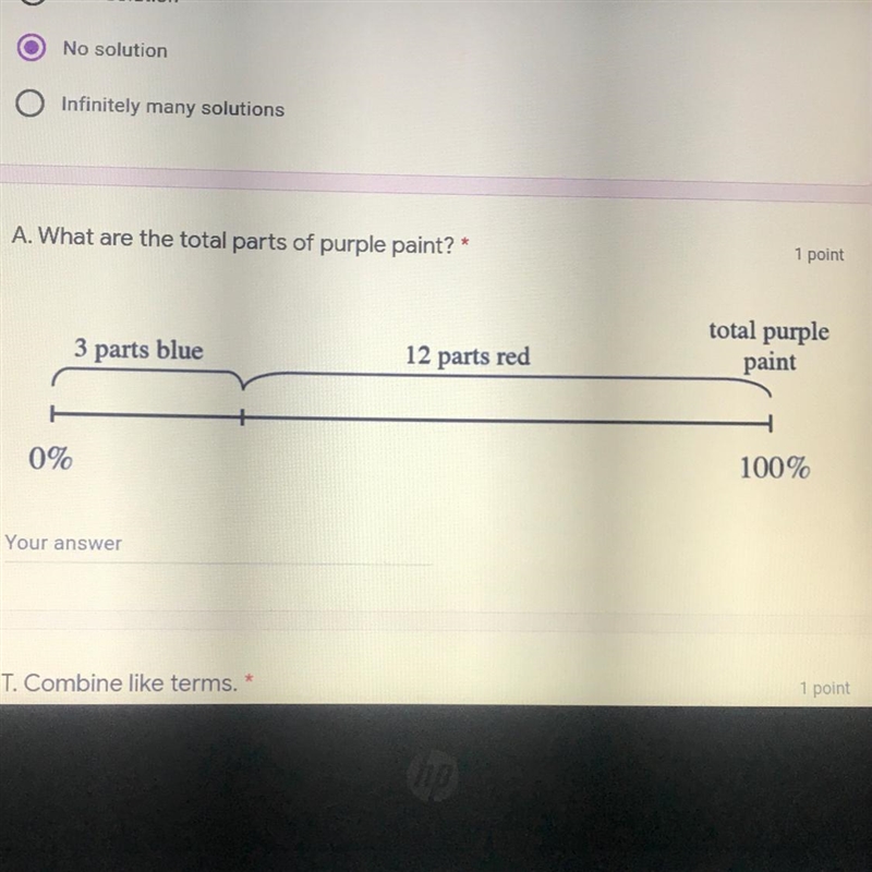 What are the total parts of purple paint?-example-1