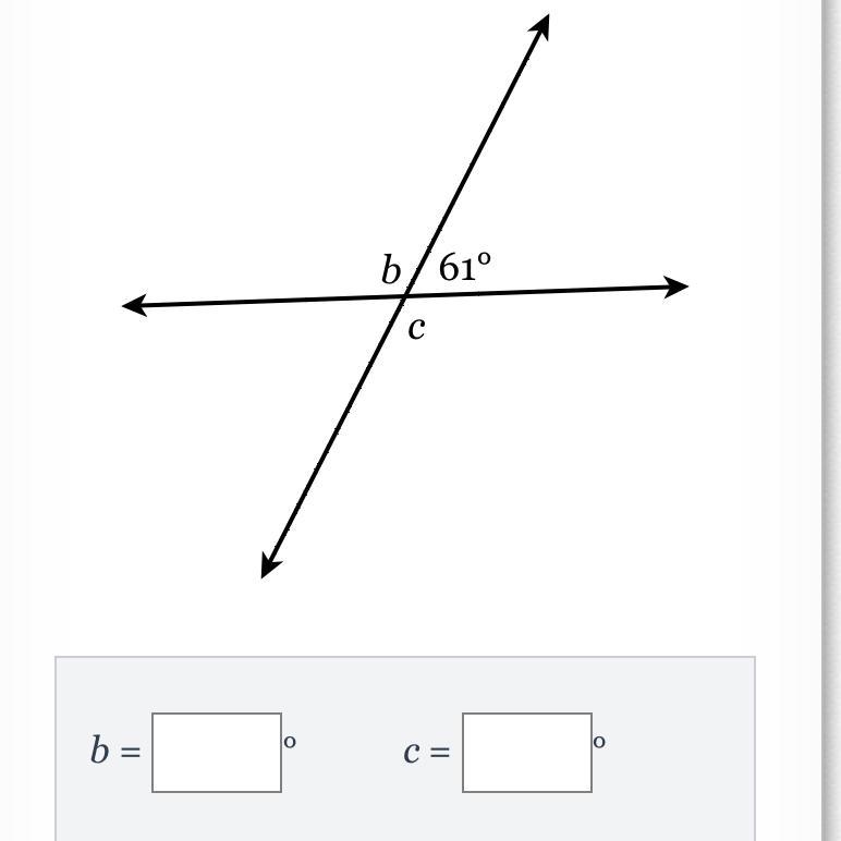 Find the measure of the missing angles-example-1