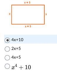 Which expression represents the perimeter of this rectangle?-example-1