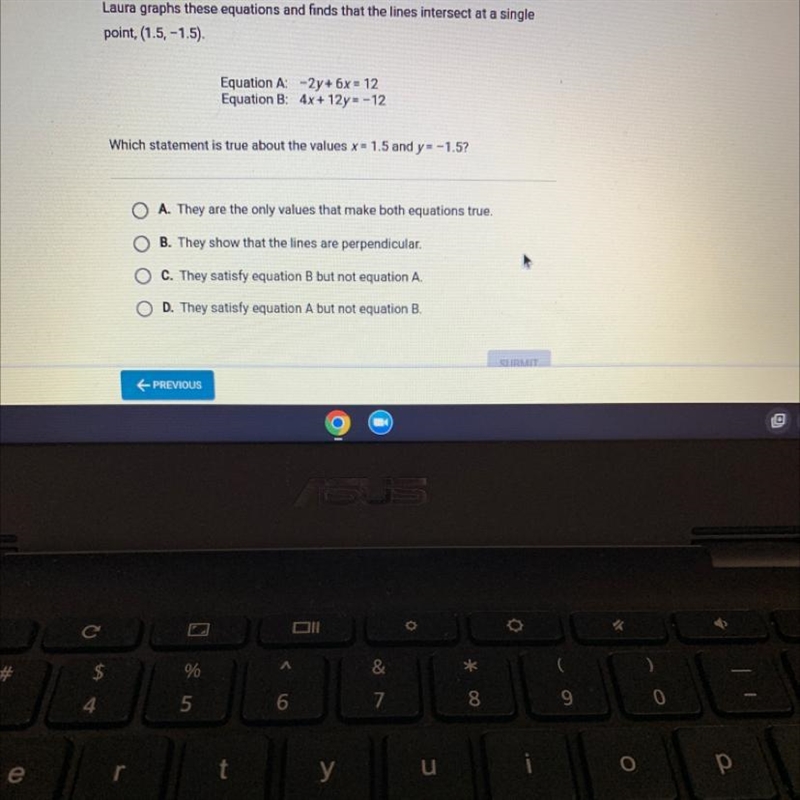 Which statement is true about the values x=1.5 and y=-1.5?-example-1