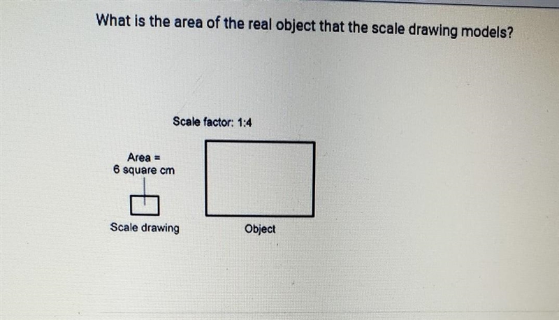 O A. 24 square cmO B. 64 square cmO C. 96 square cmO D. 48 square cm-example-1