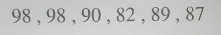 Using the set of numbers find the mean ( rounded to the nearest ) , median , mode-example-1