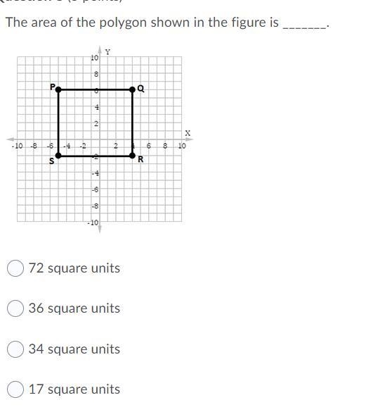 The area of the polygon shown in the figure is _______.-example-1