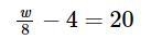 What steps would you follow in order to solve the equation? subtract 4 on each side-example-1