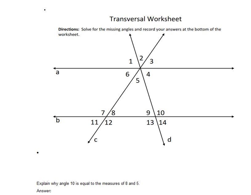 The angles don't show but 1 is 55 and angle 7 is 115-example-1