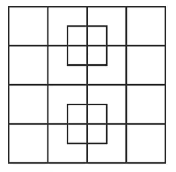 How many squares u can actually count in this given picture? ​-example-1