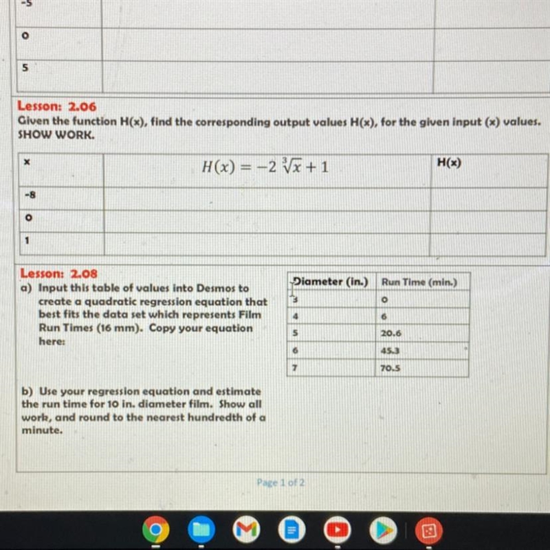 Please help me with these questions (lesson 2.06 and below)-example-1