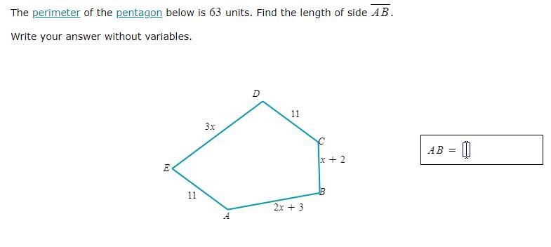 The length of a rectangle is 4yd longer than its width. If the perimeter of the rectangle-example-1