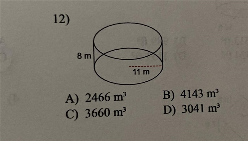 I need helping finding the volume and rounding to nearest whole number.-example-1