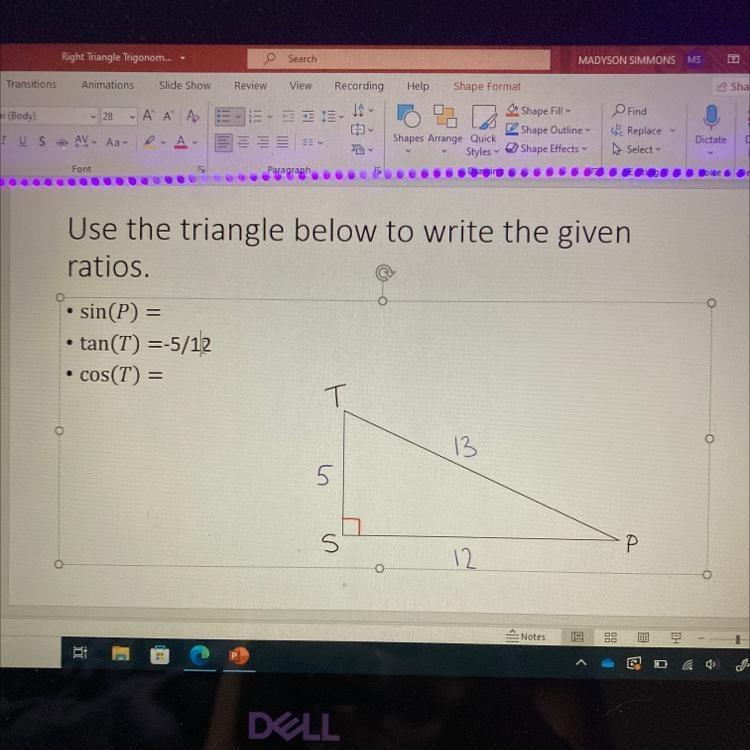 I need the ratio for sin (p) and cos (t)-example-1