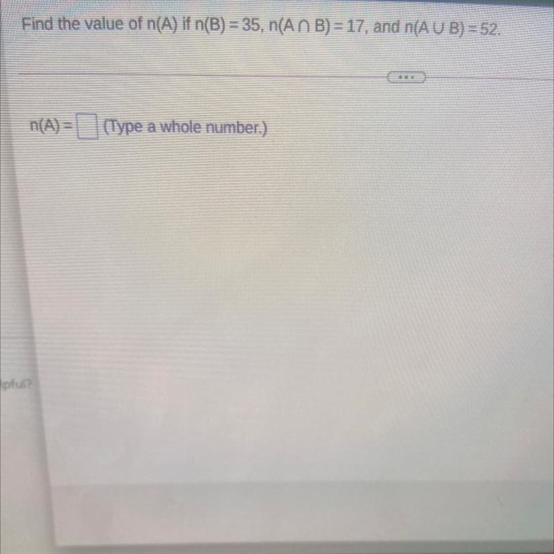 Is the answer 0 or 17 ?!, how do i find n(a)-example-1