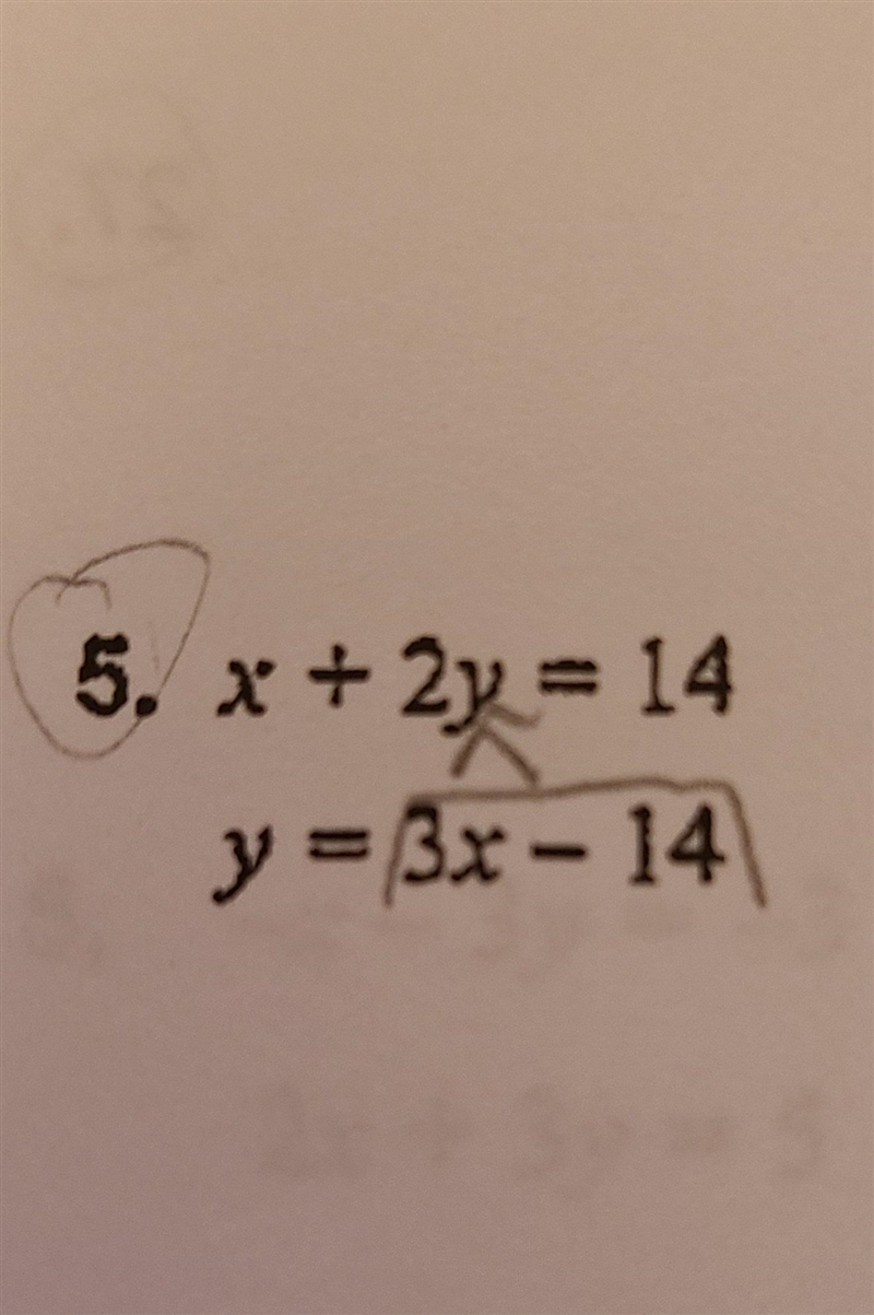 Solve each system by substitution. Check your solution.(I'll send the image)-example-1