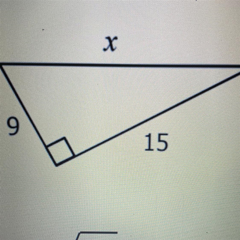 Which of the following represents the simplified value of x?-example-1