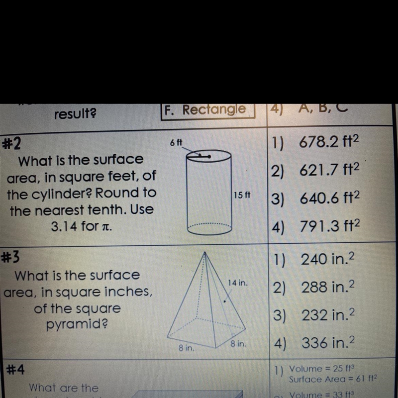 What is the surfacearea, in square feet, ofthe cylinder? Round tothe nearest tenth-example-1