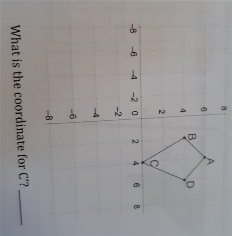 Draw the image when ABCD is translated along 1-4, 6).​-example-1