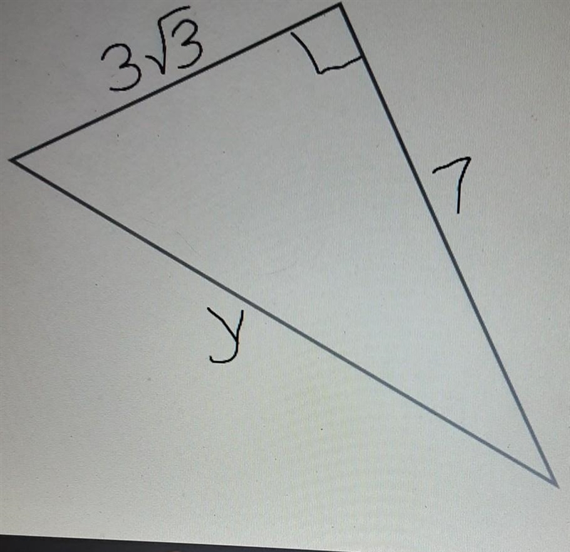 Find the value of the missing side round to the nearest tenth-example-1