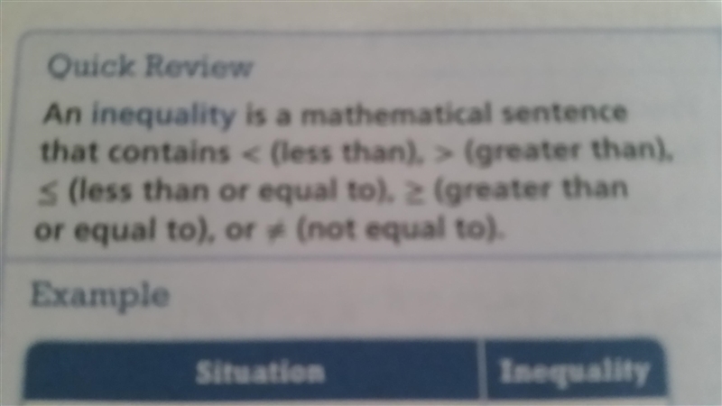 The number of guests , g, comeing for dinner is not 8 how do u write that as an inquality-example-1