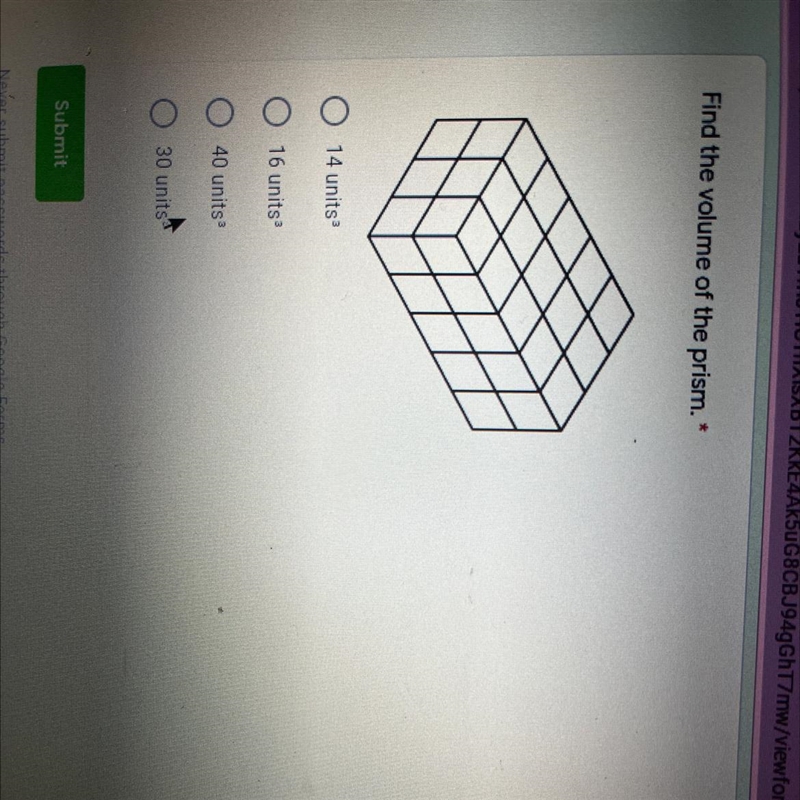 Find the volume of the prism-example-1