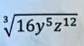 Hello there, I need help with this problem.Applying Properties of Rational Exponents-example-1