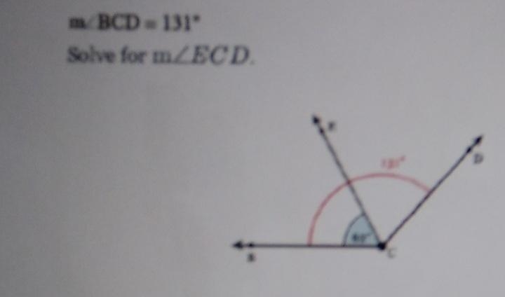 M Solve for m A-59 B-49 C-62 D-69 sorry for the blurry photo-example-1