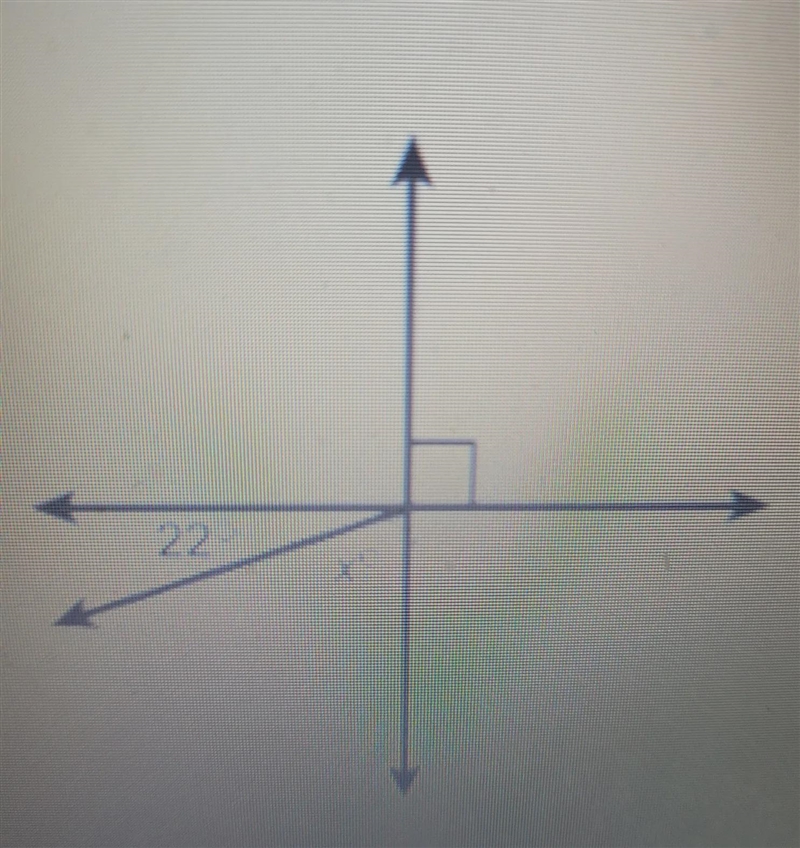 What is the value of x in the figure? Enter your answer in the box X = 227-example-1