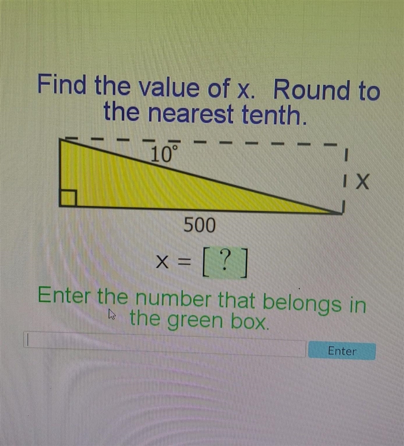 Can anyone find the value of x?​-example-1