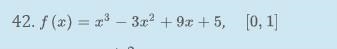 determine whether the Mean Value Theorem can be applied to f on the closed interval-example-1